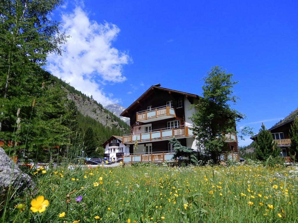 Haus Alpenperle Daire Saas-Almagell Dış mekan fotoğraf