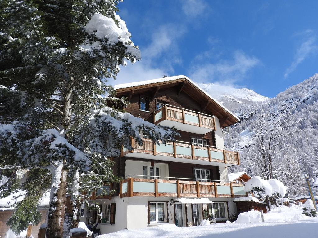 Haus Alpenperle Daire Saas-Almagell Dış mekan fotoğraf