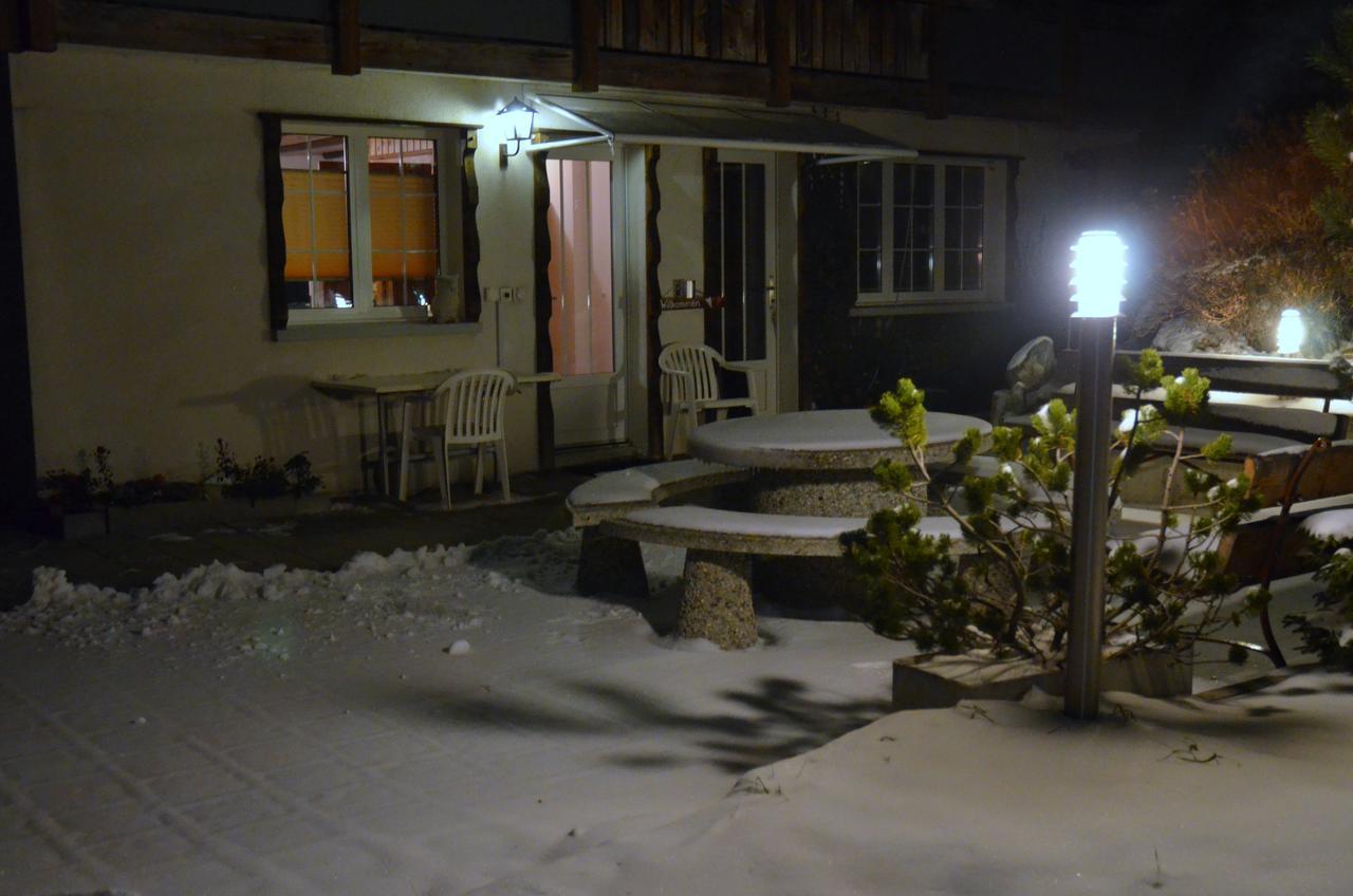 Haus Alpenperle Daire Saas-Almagell Dış mekan fotoğraf