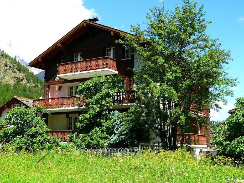 Haus Alpenperle Daire Saas-Almagell Dış mekan fotoğraf