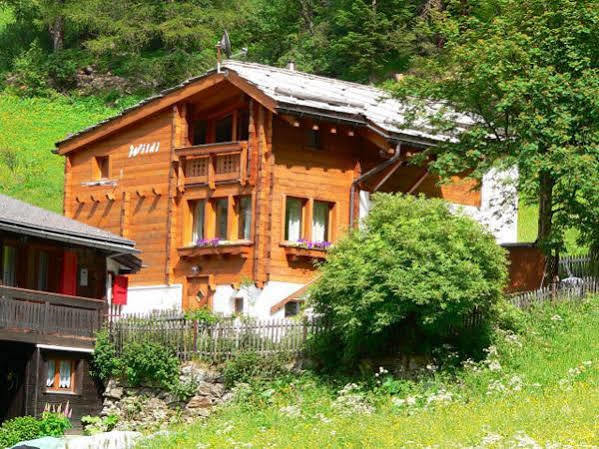 Haus Alpenperle Daire Saas-Almagell Dış mekan fotoğraf