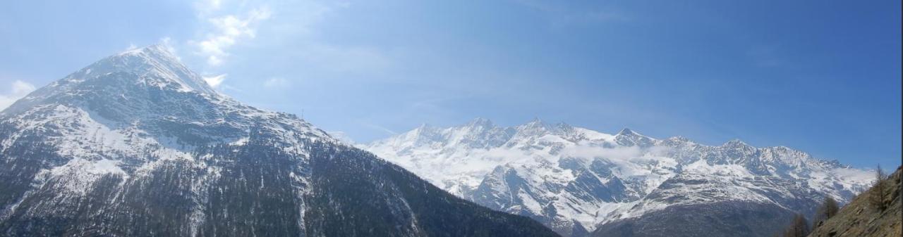 Haus Alpenperle Daire Saas-Almagell Dış mekan fotoğraf
