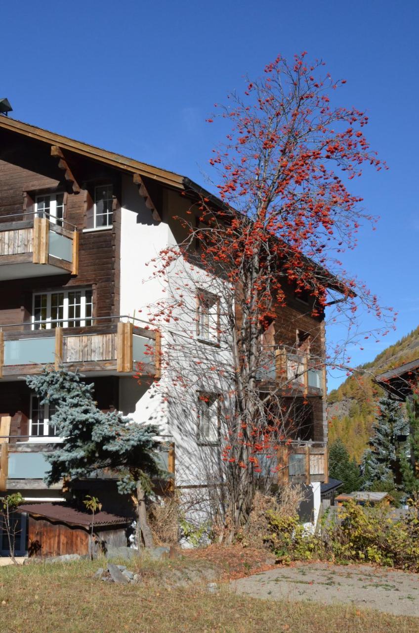 Haus Alpenperle Daire Saas-Almagell Dış mekan fotoğraf