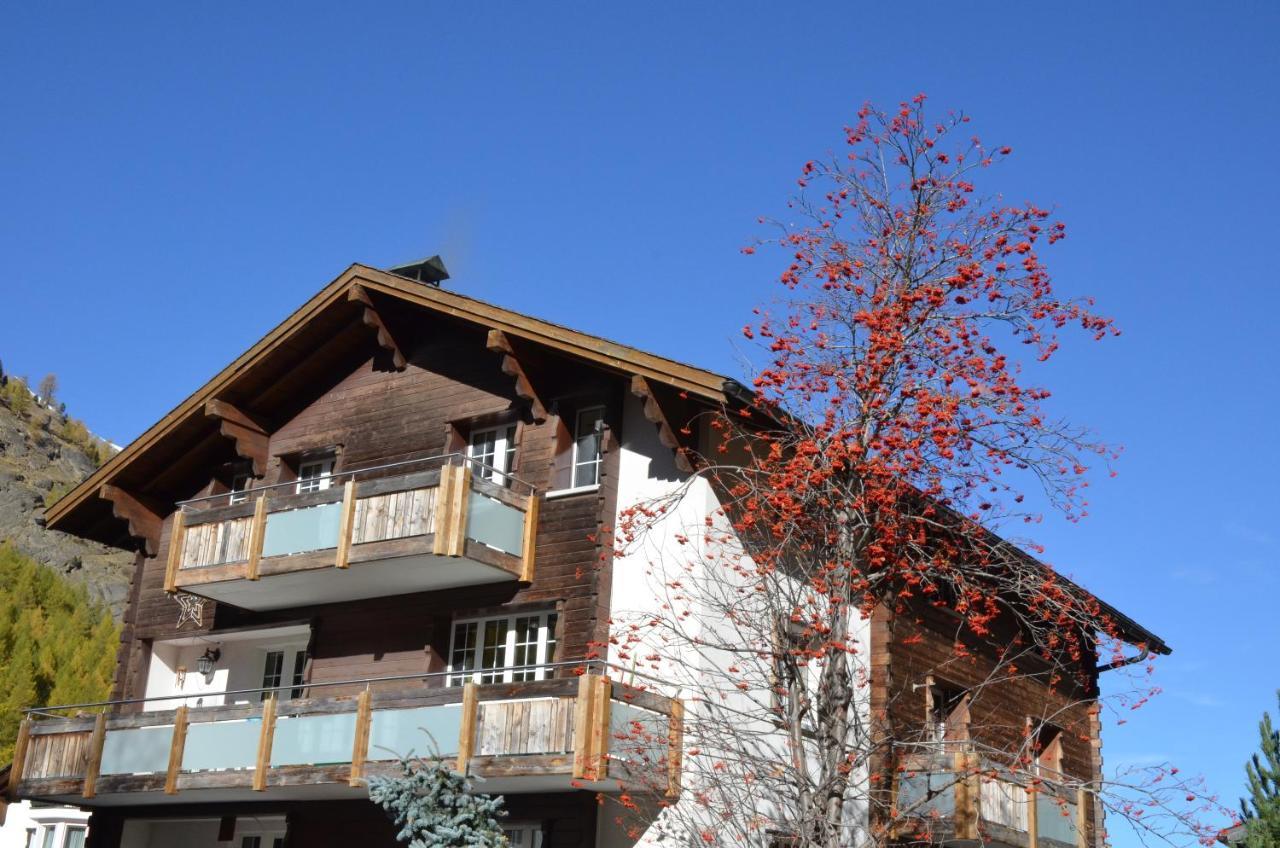 Haus Alpenperle Daire Saas-Almagell Dış mekan fotoğraf